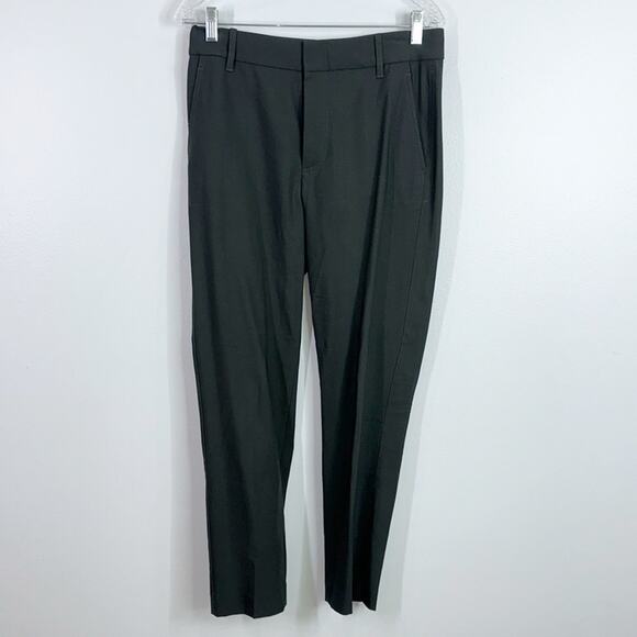 Vince deep green business casual trouser pants size 6 - Picture 1 of 8